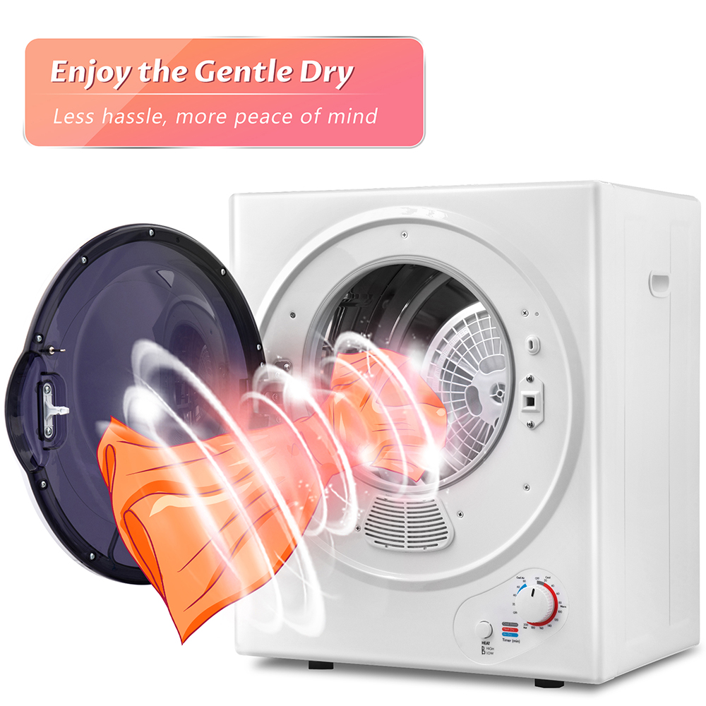 Portable Front Load Electric Clothes Dryer 19.5
