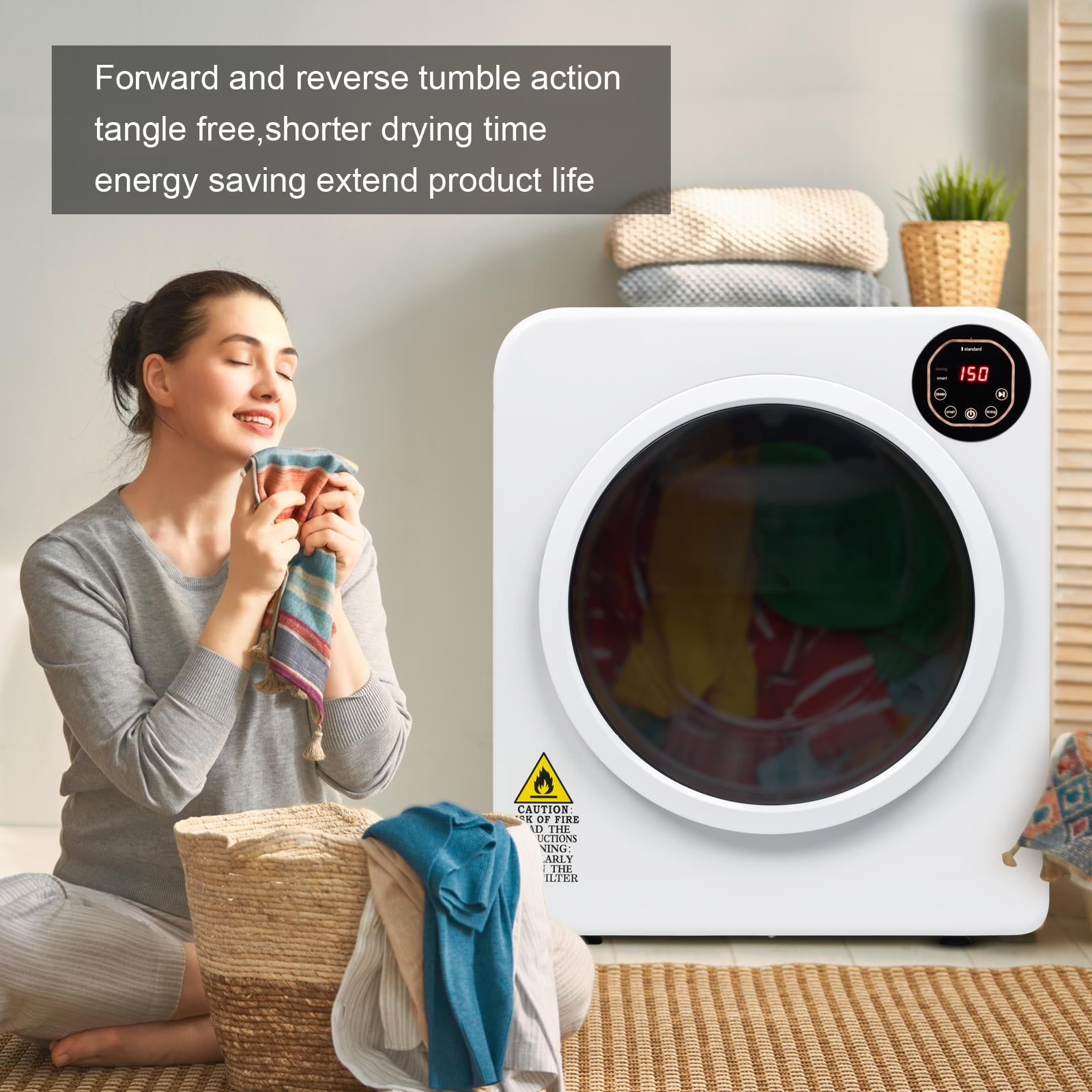 Ktaxon 3.5 cu. ft. Portable Compact Dryer