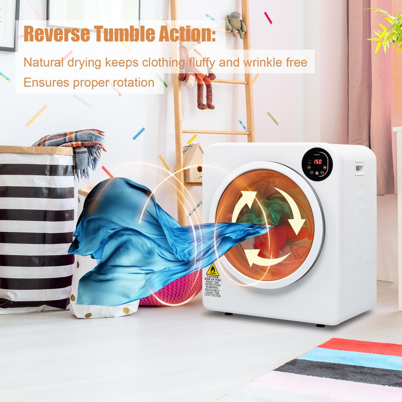 Ktaxon 3.5 cu. ft. Portable Compact Dryer