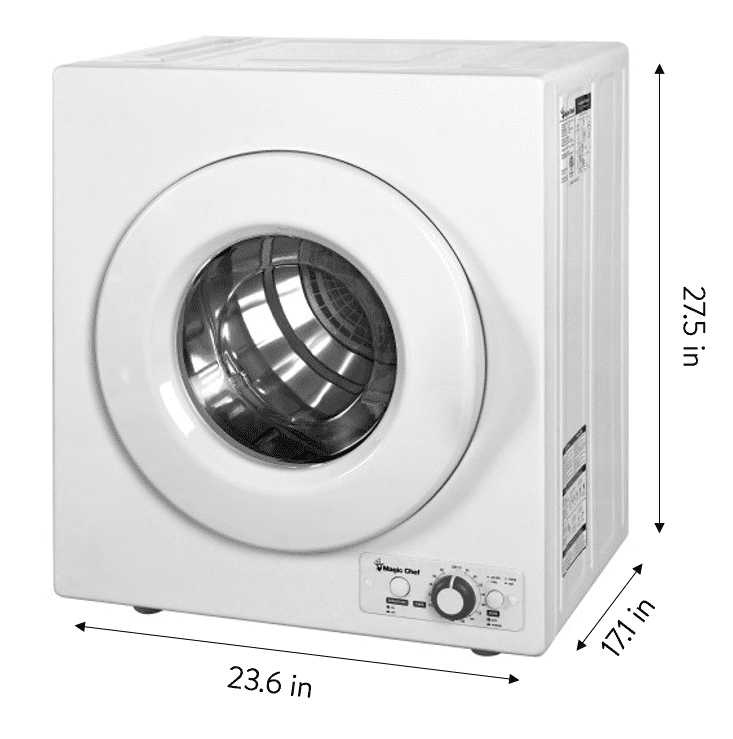 Magic Chef 2.6 cu ft Compact Electric Dryer