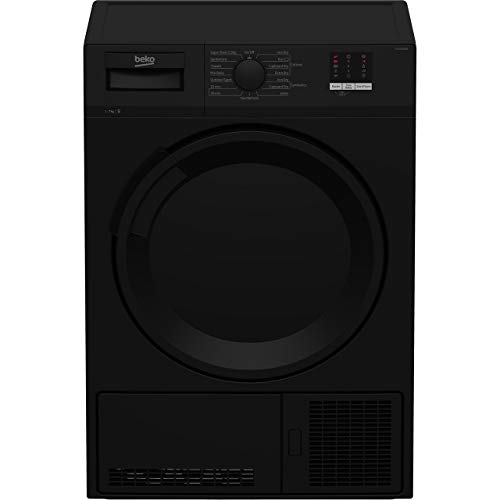Beko 7kg Black Freestanding Condenser Dryer
