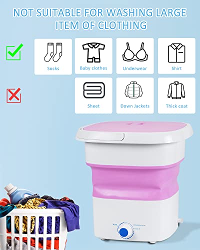 Portable 2kg Mini Ultrasonic Washing Machine
