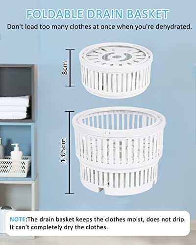 Portable 2kg Mini Ultrasonic Washing Machine