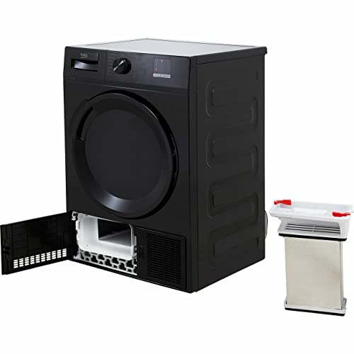 Beko 7kg Black Freestanding Condenser Dryer