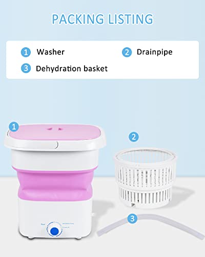 Portable 2kg Mini Ultrasonic Washing Machine