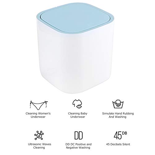 Compact 3.8L Travel Washing Machine for Laundry