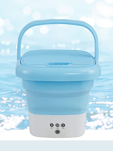 Mini Portable Ultrasonic Washing Machine with Drain Basket