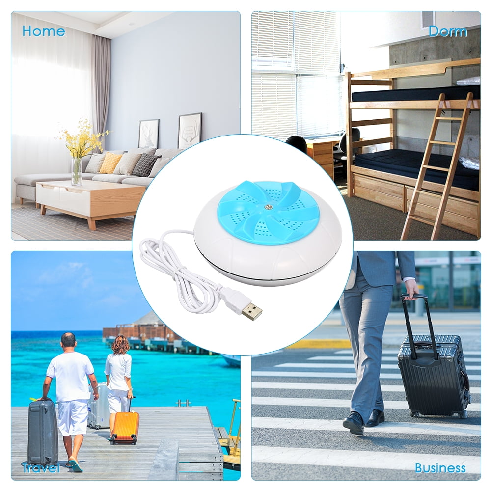 Compact Mini Washing Machine with USB for Travel