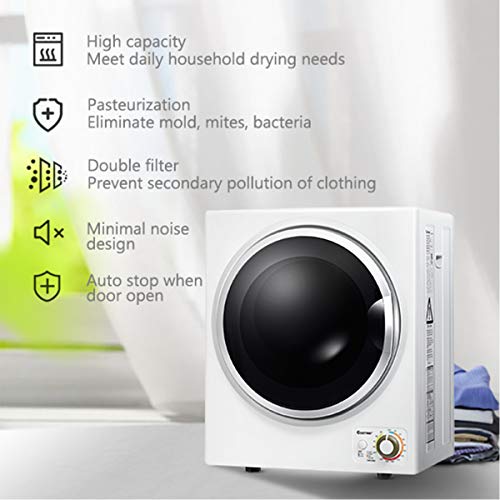 ARLIME Compact Portable Clothes Dryer with 4 Modes
