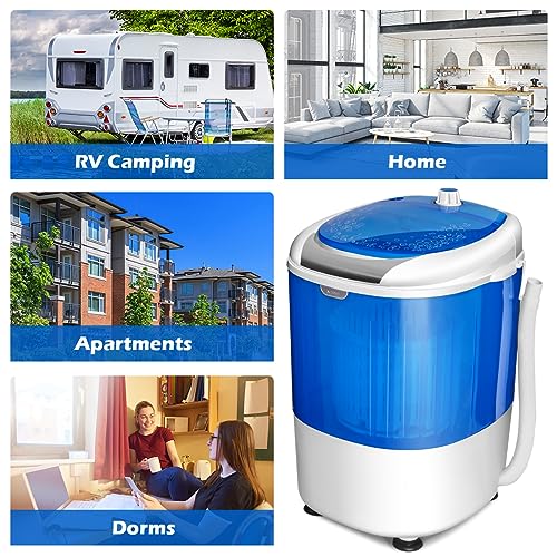 TANGZON 2-in-1 Portable Mini Washer and Spin Dryer