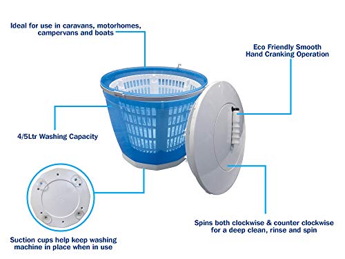 Leisurewize LW569 Portable Manual Washing Machine