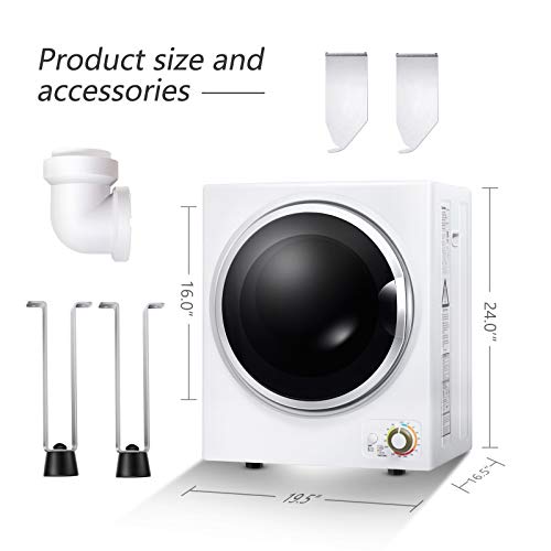ARLIME Compact Portable Clothes Dryer with 4 Modes