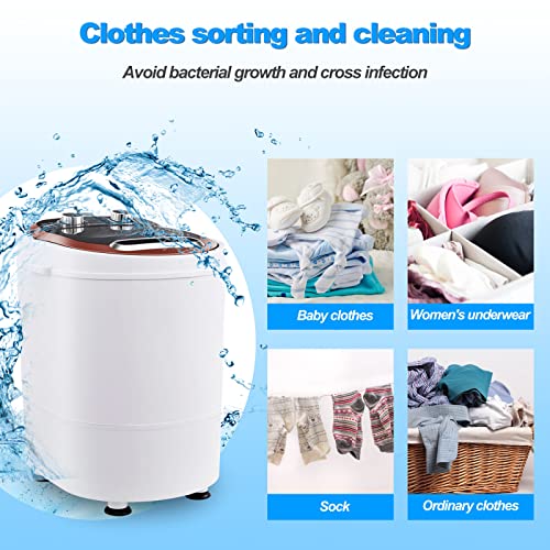 Portable 2-in-1 Mini Washing Machine & Spin Dryer