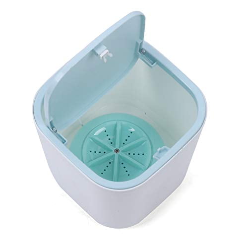 Oukaning 3.8L Portable Mini Washing Machine Blue