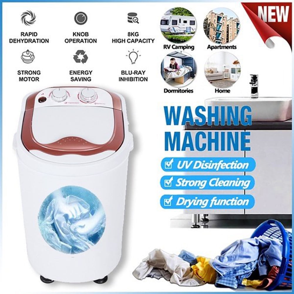 Jadeshay Mini Portable Washing Machine and Spin Dryer