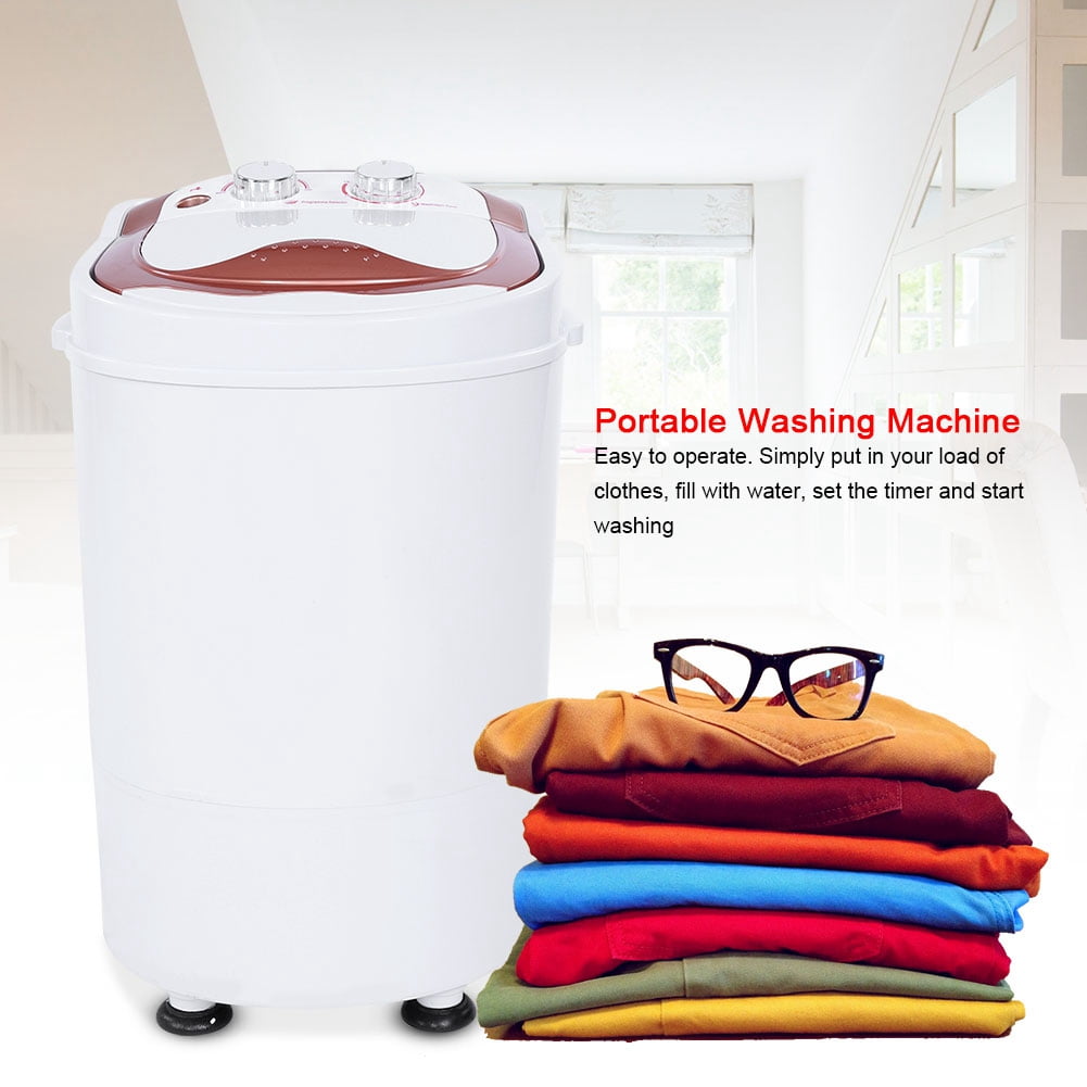 Week Portable Mini Washing Machine - Semi-Automatic Compact Design