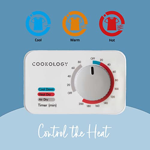 Cookology Mini Vented Tumble Dryer 2.5kg - White