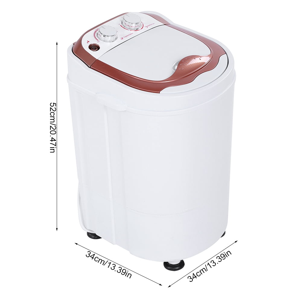 Week Portable Mini Washing Machine - Semi-Automatic Compact Design