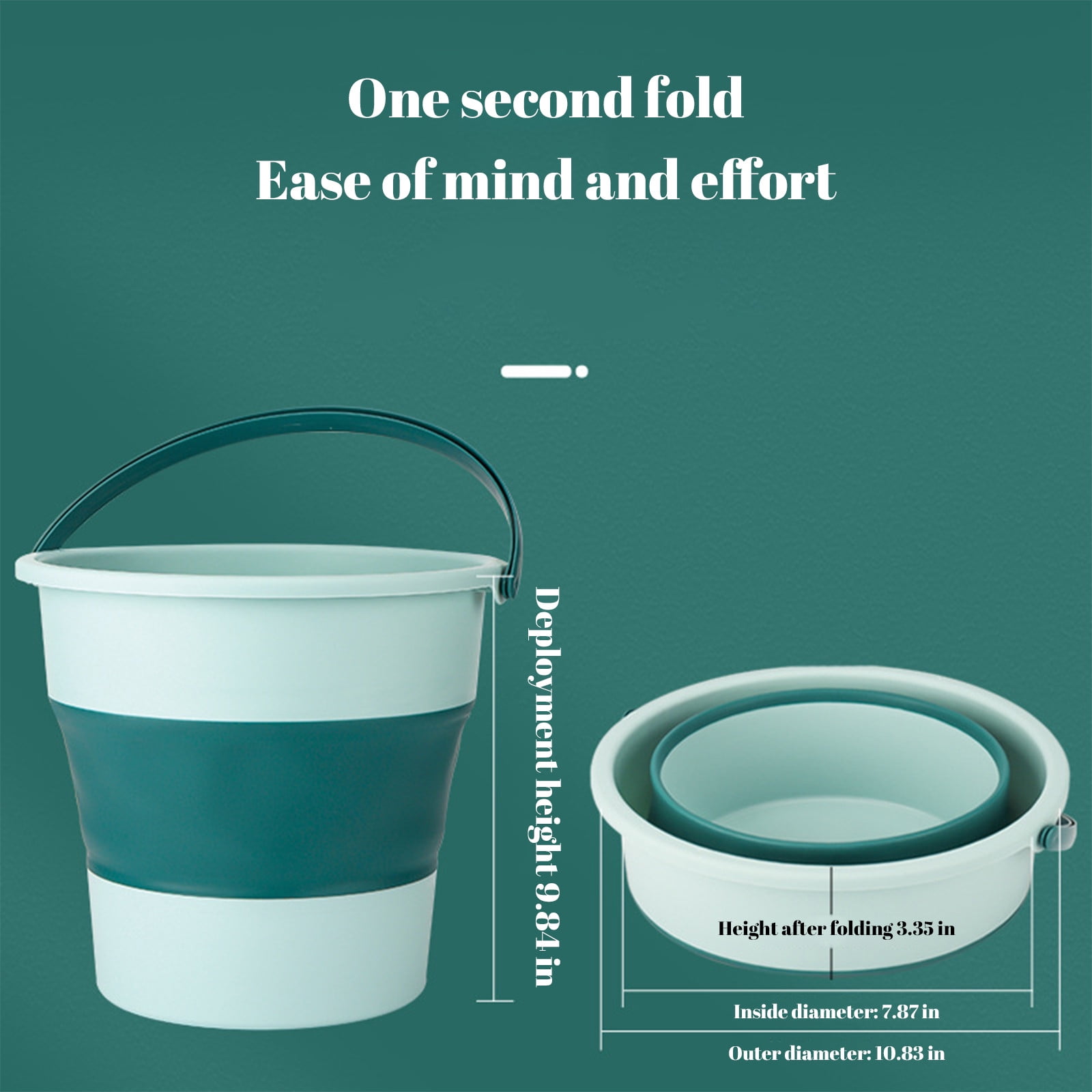 Dezsed Mini Portable Folding Washing Machine