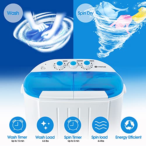 Compact 5 KG Twin Tub Washing Machine Combo