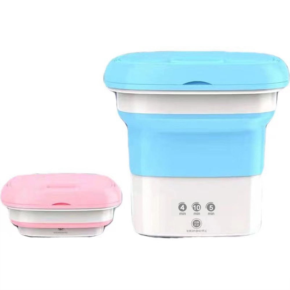 KingFurt Portable Mini Folding Washing Machine and Dryer