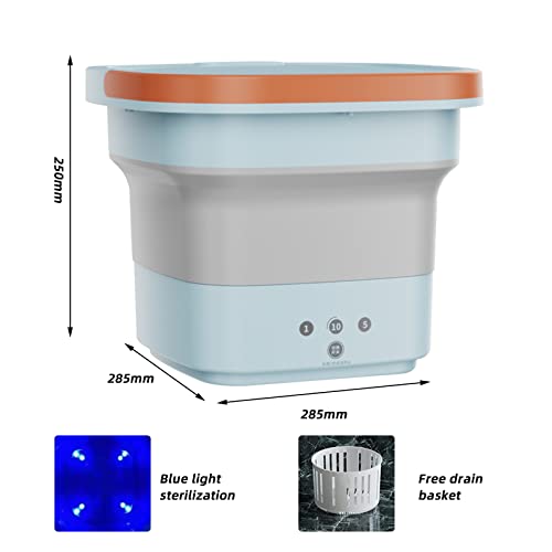 Mini Portable Washing Machine with Spin Dryer