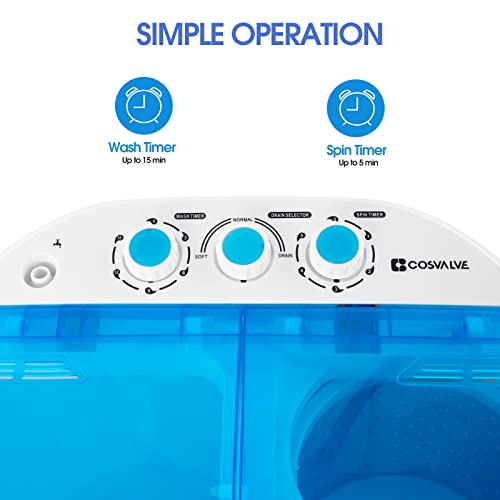 Compact 5 KG Twin Tub Washing Machine Combo