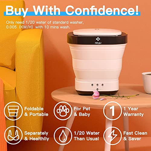 Mini Portable Washing Machine and Dryer - Pink