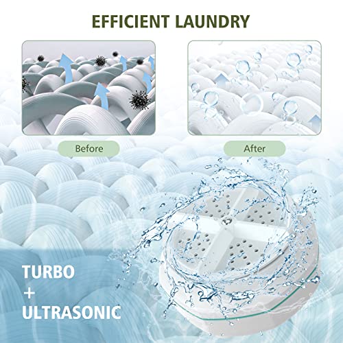 Portable Mini Washing Machine for Travel and Home