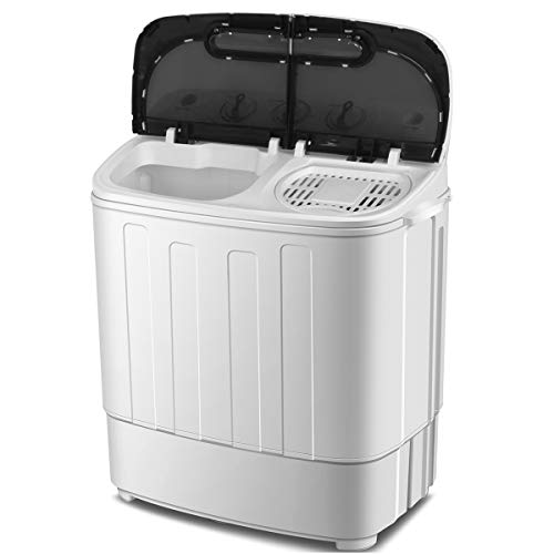 Portable Washing Machine with Spin Cycle and Drain
