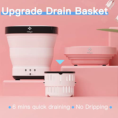 Mini Portable Washing Machine and Dryer - Pink