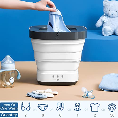 Mini Portable Washing Machine and Dryer - Pink