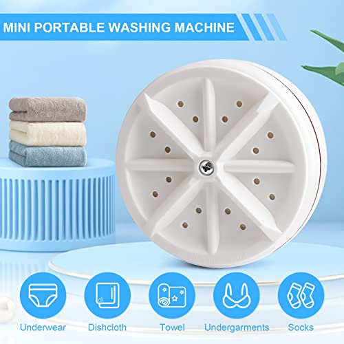 Portable Mini Ultrasonic Washing Machine for Travel