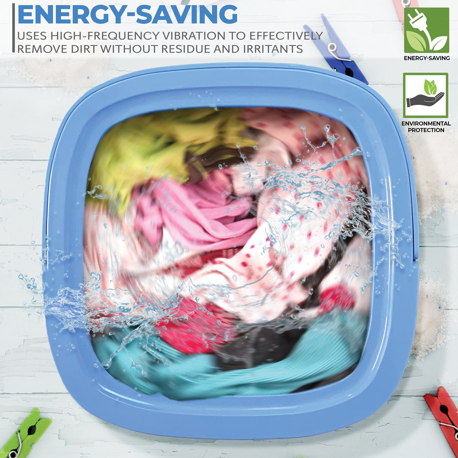 Lightweight Mini Top Load Washing Machine - 4.41 lbs