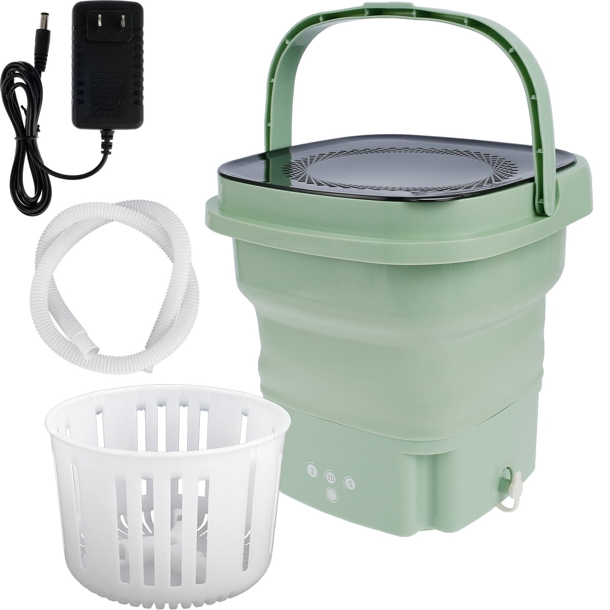 Compact Portable Washing Machine for Travel & Apartments