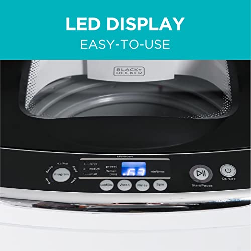 BLACK+DECKER 0.9 Cu. Ft. Portable Washing Machine