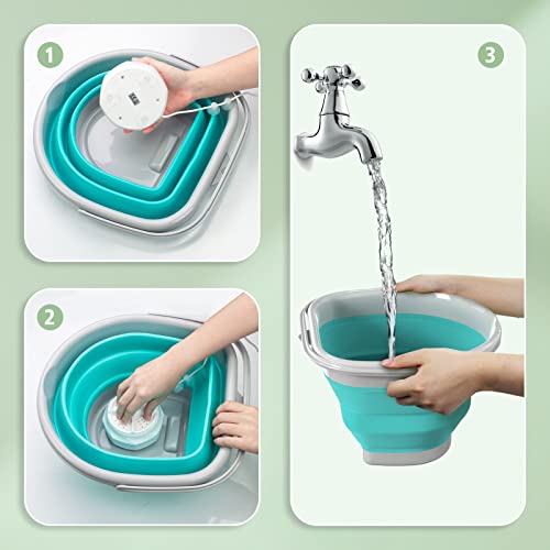 Portable Mini Washing Machine for Travel and Home