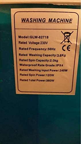 Leisure Direct Mini Twin Tub Washing Machine