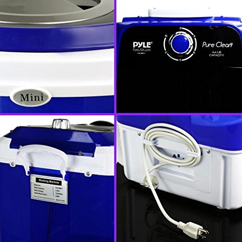 Portable Mini Washing Machine - Quiet 4.5 lbs Capacity