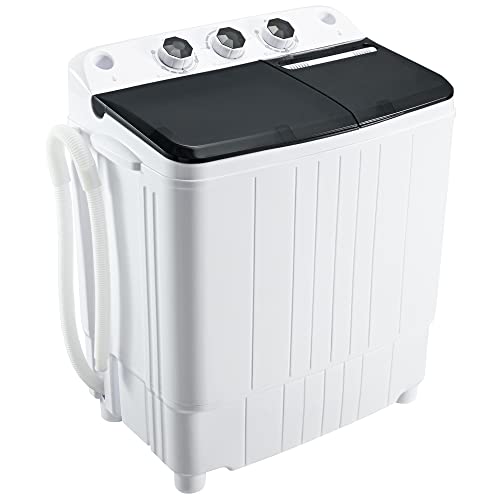 Homguava Portable 2-in-1 Washer Dryer Combo