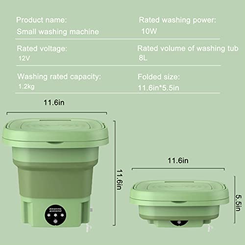Compact Portable Washing Machine for Small Loads