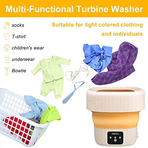 VAIPI Mini Portable Washer and Dryer with Racks