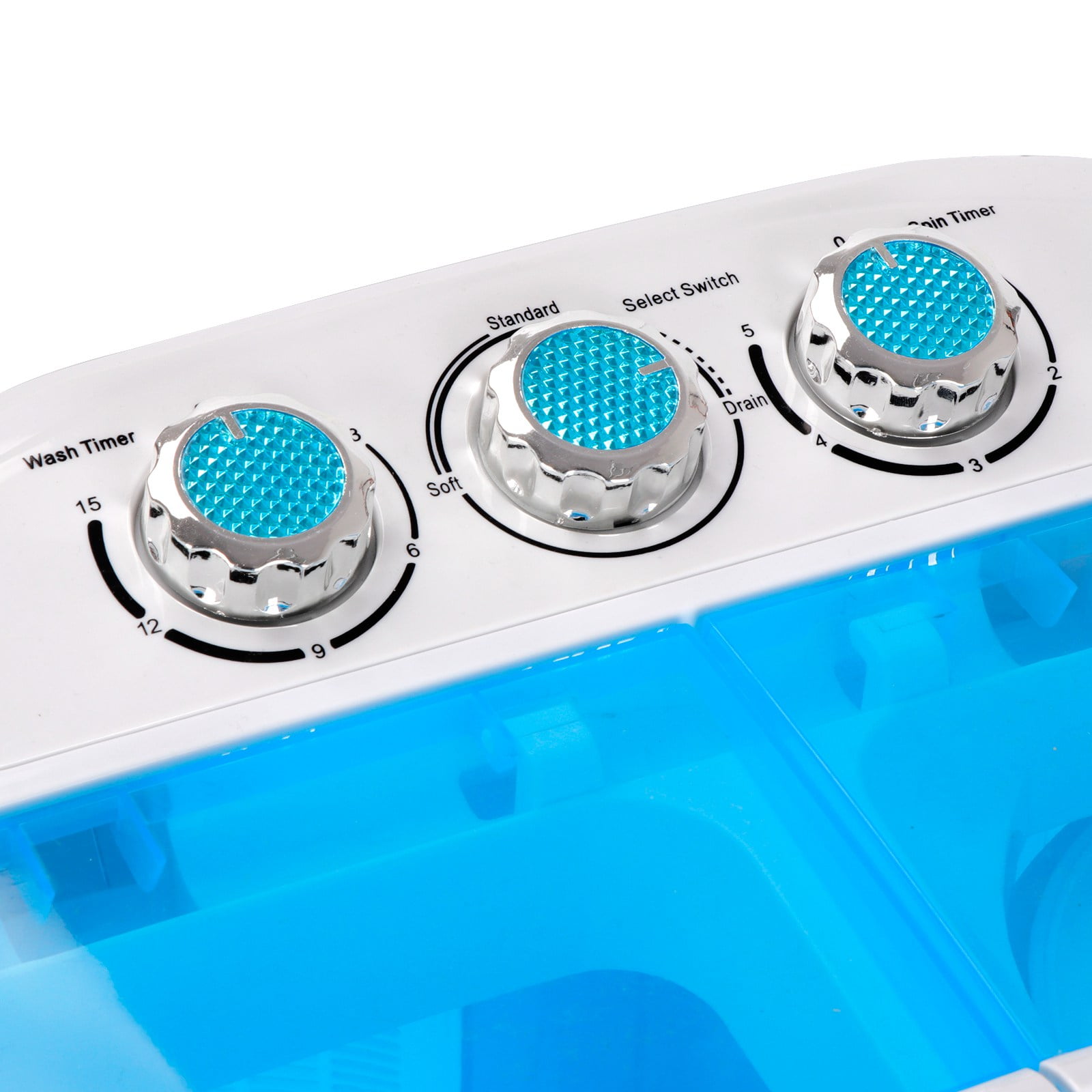 ZENY Mini Twin Tub Portable Washing Machine