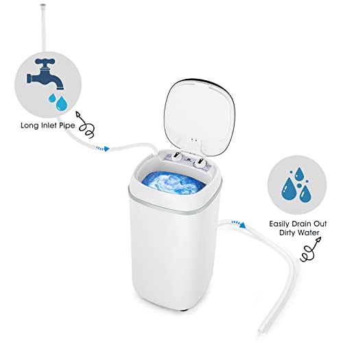 Portable 2-in-1 Washer and Spin Dryer, 4.5 KG