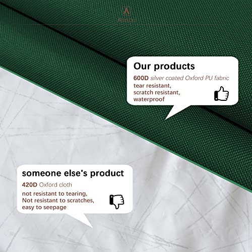 Alasou XL Outdoor Washing Machine Cover, Dark Green