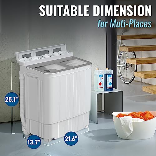 INTERGREAT Mini Portable Washing Machine and Dryer