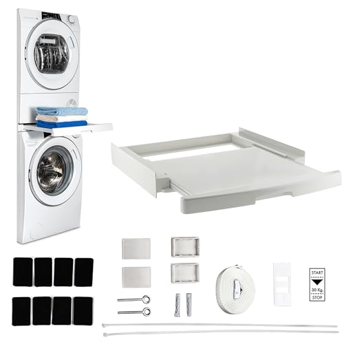 Universal Stacking Kit with Shelf for Washers & Dryers