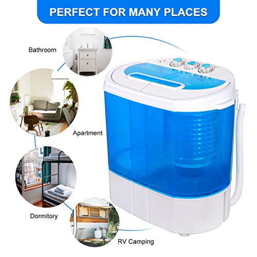 Compact Twin Tub Portable Washing Machine