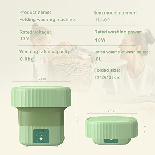 Portable Mini Washing Machine for Small Items