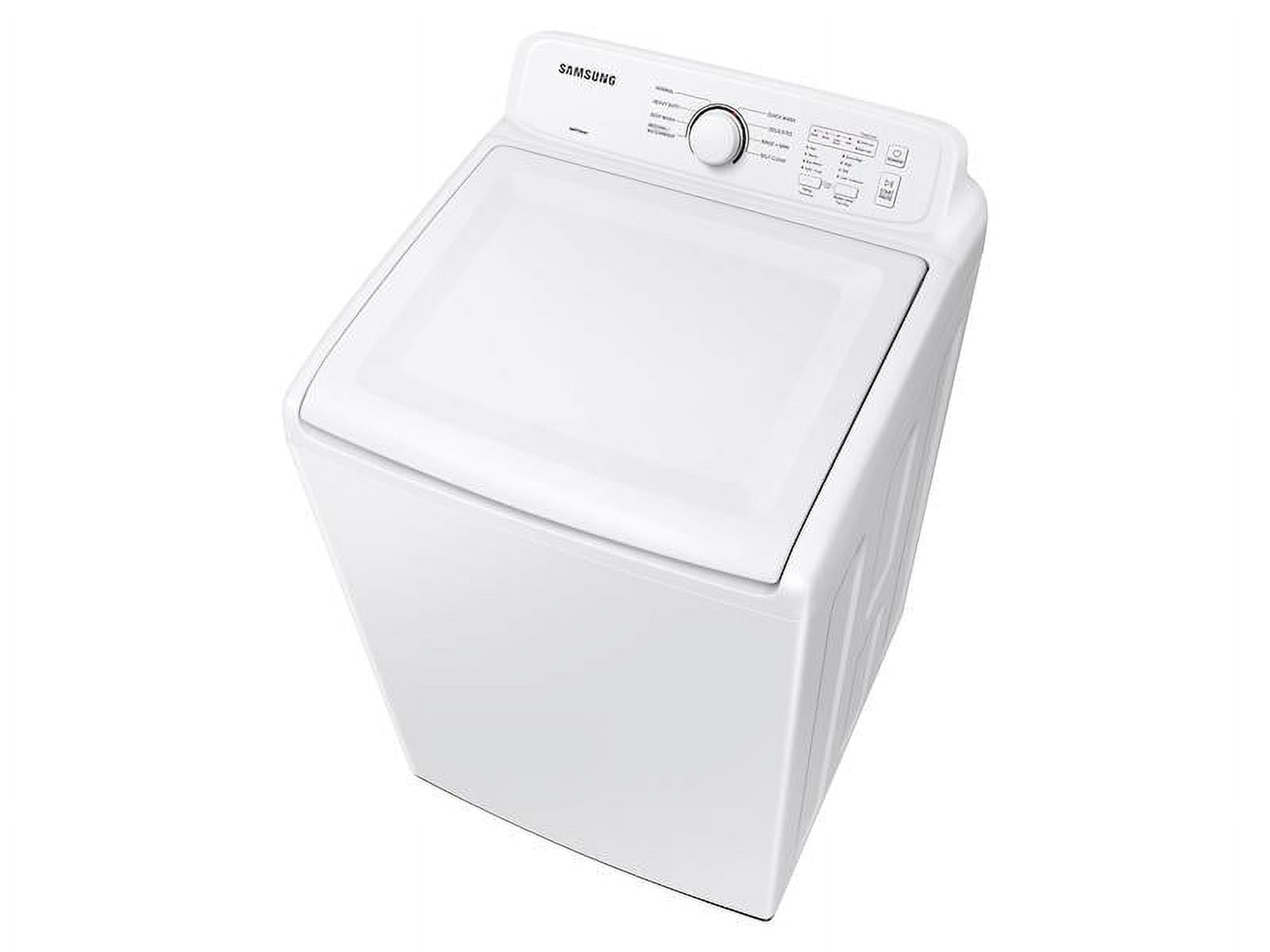 SAMSUNG 4.0 Cu. Ft. Top Load Washer - White